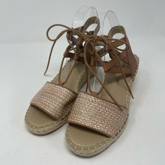 NEW! Women's Rockport Trutech Wedge Jute Leather Sandals sz. 9.5 - Picture 10 of 10